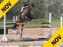 Gail Greenough<br>
Assisting<br>
Kati Macoun<br>
Wow<br>
KWPN<br>
7 yrs. old Mare<br>
Training: 1.30 meters<br>
Owner: Kati Macoun<br>
Duration: 27 minutes
