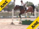 Beezie Madden<br>
Riding & Lecturing<br>
On Light<br>
7 yrs. old Mare<br>
Training: 1.45 meters<br>
Duration: 26 minutes


